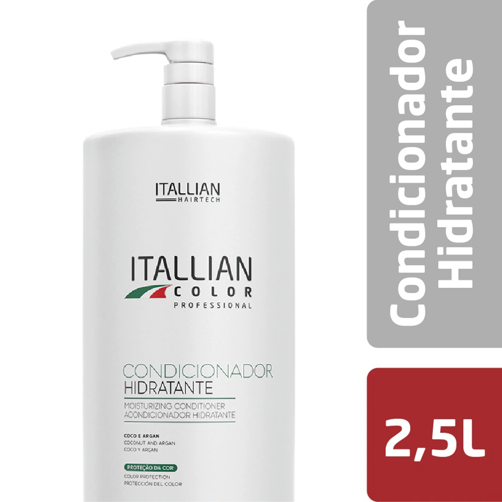 Condicionador Itallian Cosméticos Color Hidratante 2,5L - Imagem 3
