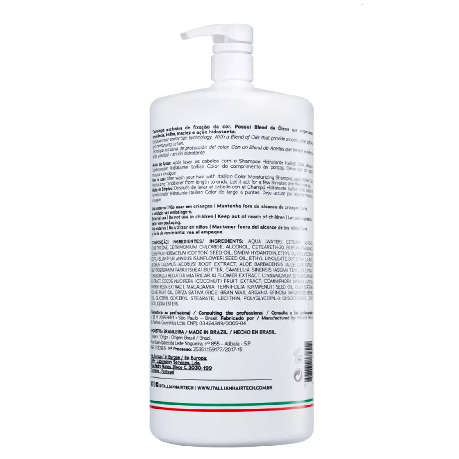 Condicionador Itallian Cosméticos Color Hidratante 2,5L - Imagem 5