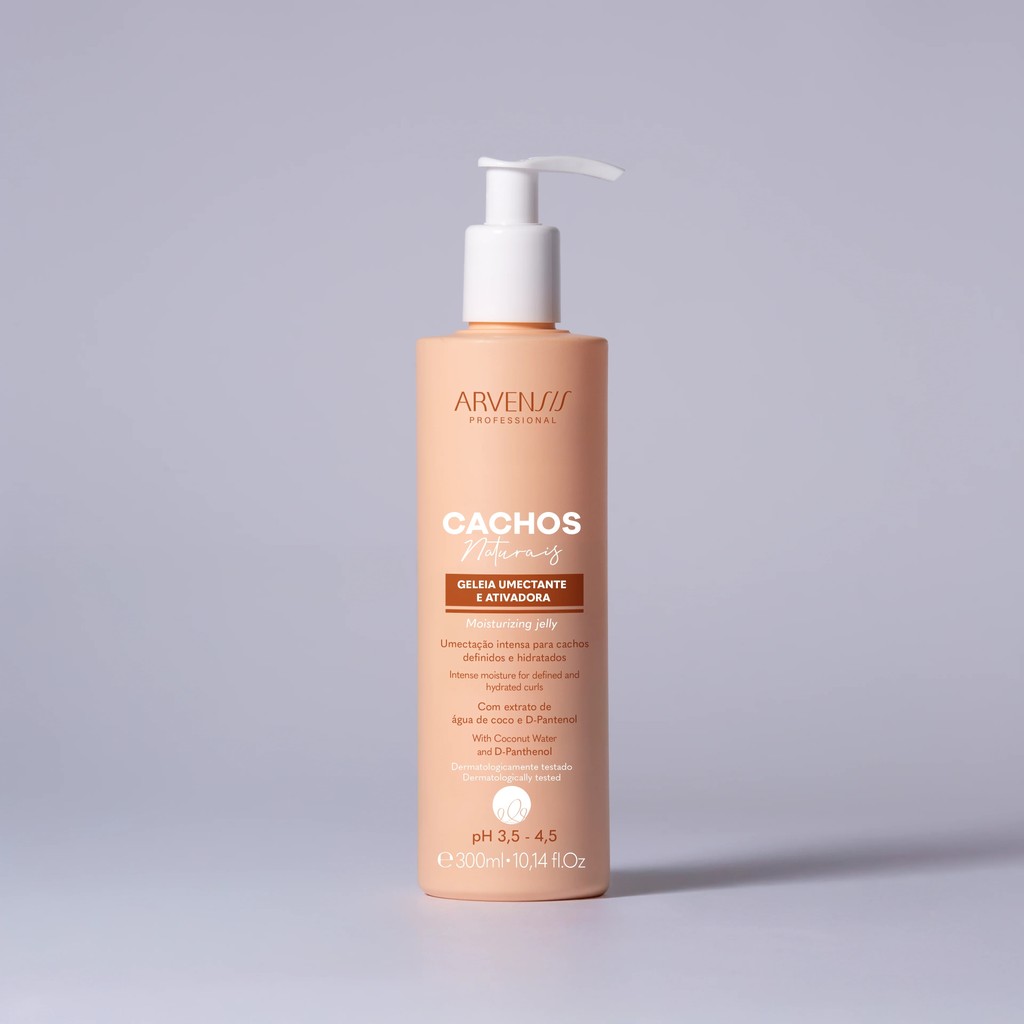 Geleia Umectante e Ativadora Cachos Naturais Arvensis 300ml - Imagem 2