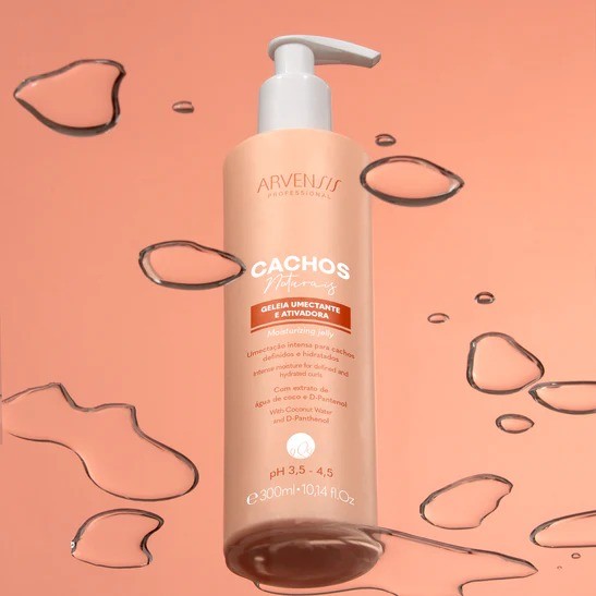 Geleia Umectante e Ativadora Cachos Naturais Arvensis 300ml - Imagem 3