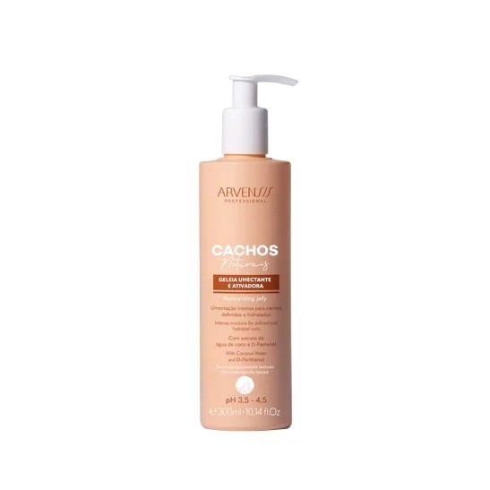 Geleia Umectante e Ativadora Cachos Naturais Arvensis 300ml - Imagem 4