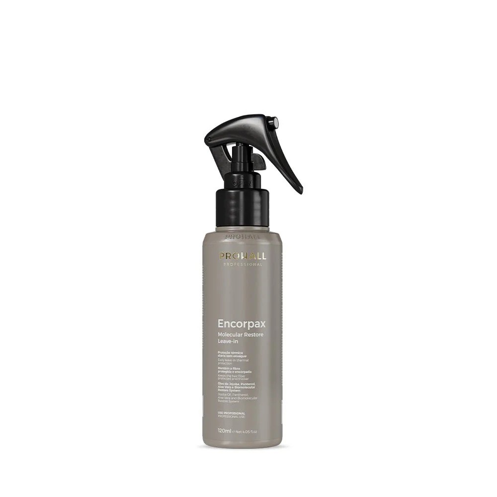 Leave-in Encorpax Molecular Restore Prohall 120ml Proteção Térmica