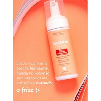 Mousse Fixadora e Modeladora Cachos Naturais Arvensis 150ml