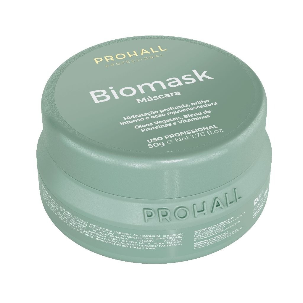 Máscara Prohall Ultra Hidratante Biomask Professional 50g Hidratação - Imagem 2