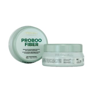 Máscara Prohall Proboo Fiber 50g Reconstrução Capilar e Fortalecimento