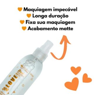 Bruma Fixadora Matte Max Love 200ml Ácido Hialurônico