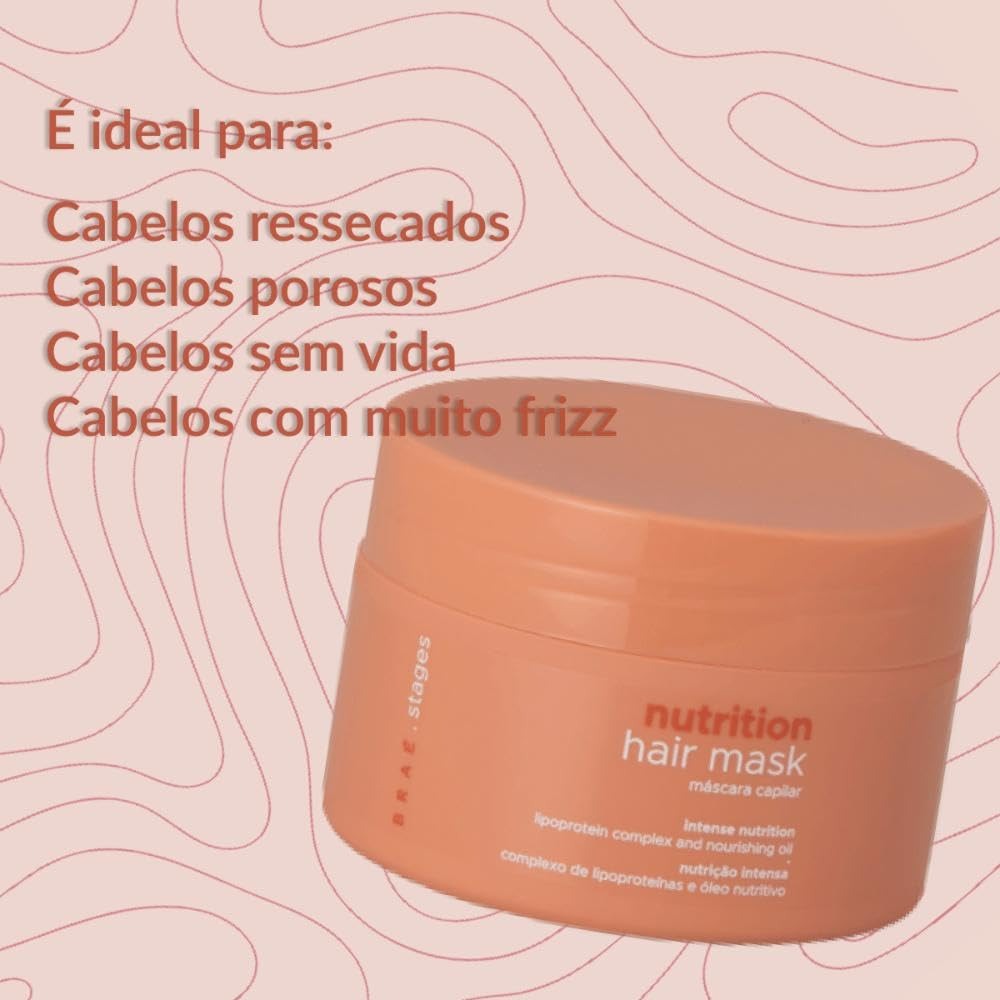 Máscara Braé Stages Nutrition Nutrição Intensa 200g - Imagem 5