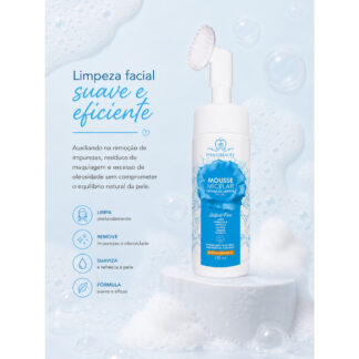 Mousse Micelar Phalle Beauty Espuma de Limpeza Facial 150 ml