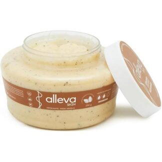 Esfoliante Corpo e Rosto Fresh Vanilla Alleva 250 g