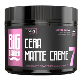 Cera Capilar Efeito Matte 150 g Level 7 Big Barber Fixação Forte