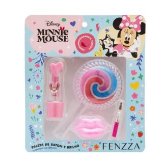 Paleta de Brilho e Batom Minnie Teen Fenzza