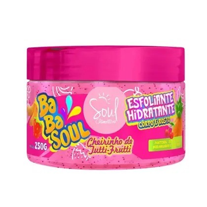 Esfoliante Hidratante Corporal Babasoul Tutti-Frutti 250g - Imagem 4