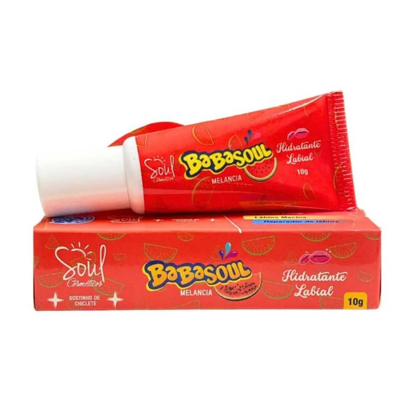 Hidratante Labial Babasoul Melancia 10g - Imagem 7