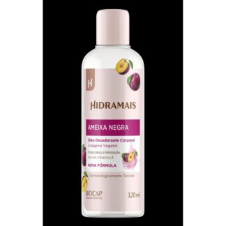 Óleo Desodorante Corporal Ameixa Negra e Vitamina e Hidratação Intensa 120 ml Hidramais