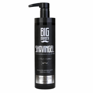 Shaving Gel Big Barber Cream 750 ml Gel de Barbear Transparente