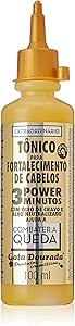 Tônico P/Fort.Cab.Power 3 Min.Extraord.Combate A Queda Gota Dourada 100 Ml