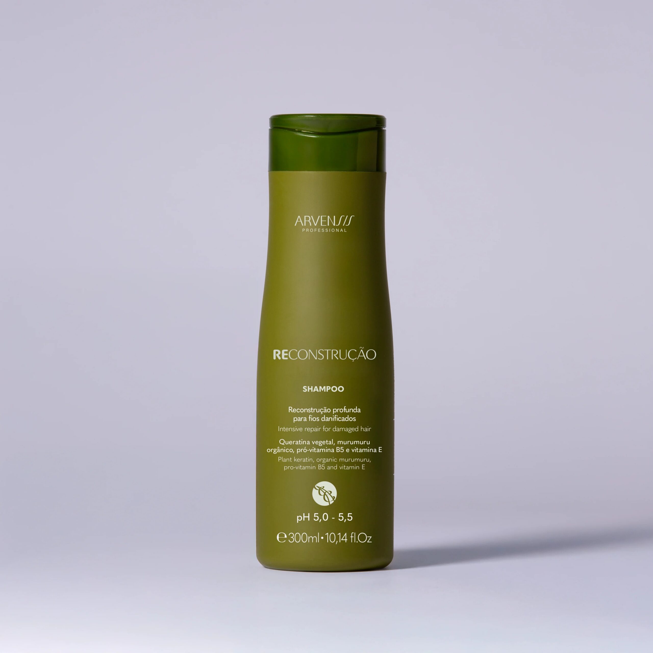 Shampoo Reconstrução Arvensis 300ml Reparação e Fortalecimento