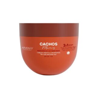 Máscara 2x1 Cachos Naturais Arvensis 300 g Hidratação e Definição