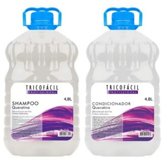 Condicionador Tricofácil Queratina 4,8 L Reconstrução Profissional
