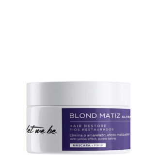 Máscara Matizadora Let Me Be Blond 250 g Hidratação e Brilho