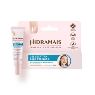 Gel secativo hidramais 20 g para espinhas