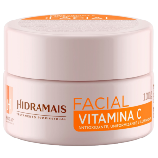 Creme Facial Hidramais Vitamina C 100 g Antioxidante Uniformizador e Iluminador