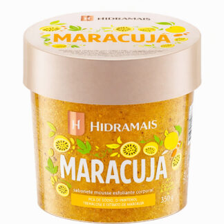 Esfoliante corporal mousse Hidramais Maracujá 350 g