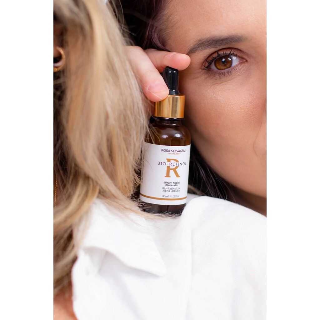 Sérum Facial Clareador Bio-Retinol Rosa Selvagem 30ml - Imagem 7