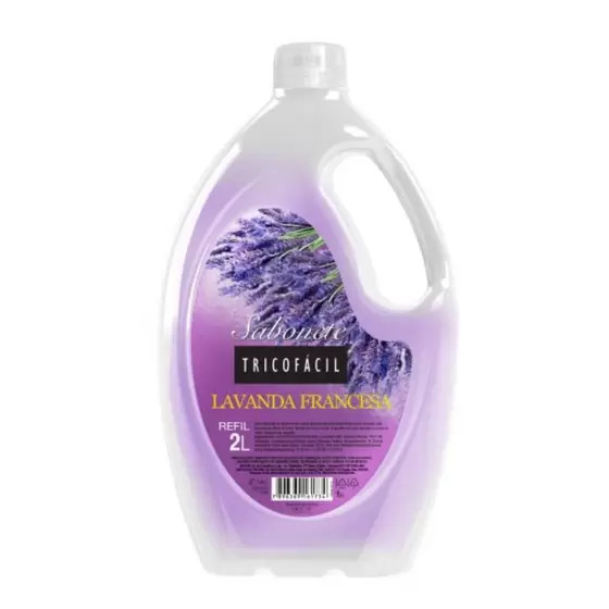 Sabonete Líquido Hidramais Tricofácil Lavanda Francesa 2 L - Imagem 8