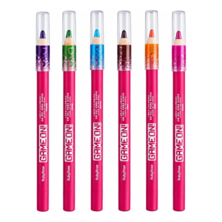 Hb 2400-6 Quit Lápis Colorido em Gel para Olhos Game On Ruby Rose 2400-6 Quin