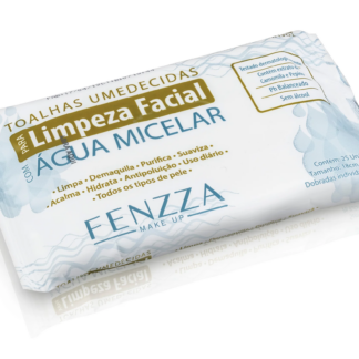 Toalhas Umedecidas de Limpeza Facial de Água Micelar Fenzza