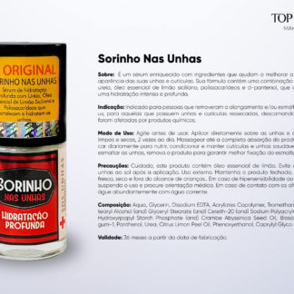 Esmalte para Unhas Top Beauty 7 ml Sos Unhas - Sorinho nas Unhas