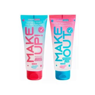 Kit 2 Unidades - Sabonetes Make Up e Make Out - Dermachem