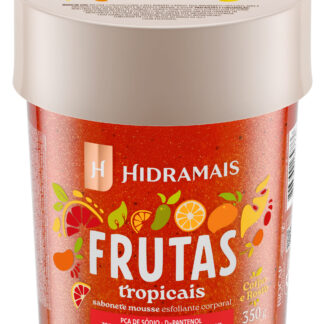 Esfoliante corporal mousse Hidramais Frutas Tropicais 350 g