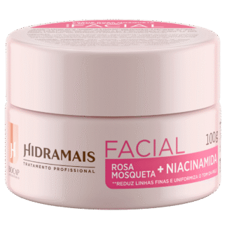 Creme Facial Rosa Mosqueta e Niacinamida Uniformização 100 g