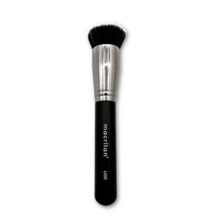 Pincel Kabuki Reto U05 Macrilan Profissional para Base e Corretivo