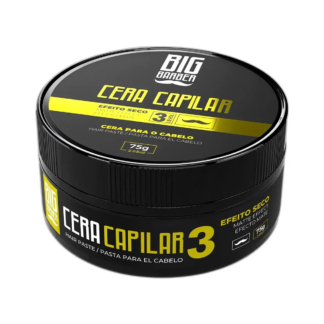 Cera Capilar Big Barber 75 g Level 3 Matte Seco Profissional