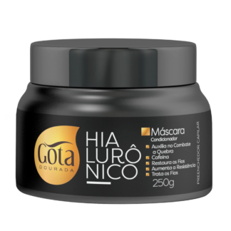 Máscara Condic.Hialurônico Gota Dourada 250 G