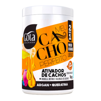 Ativador De Cachos Cond.S/Enx.Meu Cacho Perfeito Arganqueratina G.D. 1 Kg