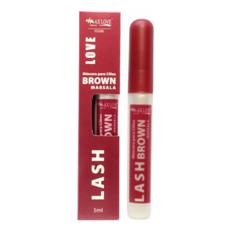 Box C/ 28 Masc Cílios Lash Brown 42 Marsala