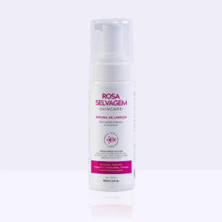 Rosa Selvagem Espuma Facial Pele Oleosa E Acneica 150ml