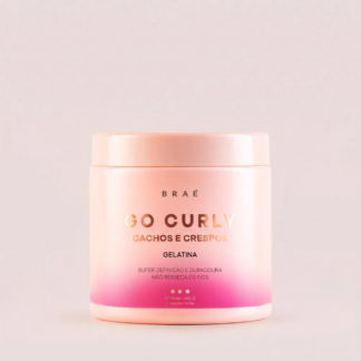 Braé Go Curly Cachos E Crespos Gelatina 500g