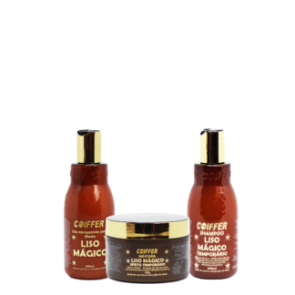 Kit Cliente Liso Mágico Coiffer(3 Unidades)