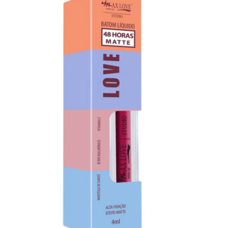 Batom Liq 48h Matte Cor 278-Max Love